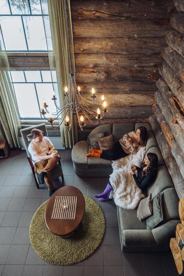 Sielikkoe Aurora Log Apartments 萨利色尔卡 外观 照片