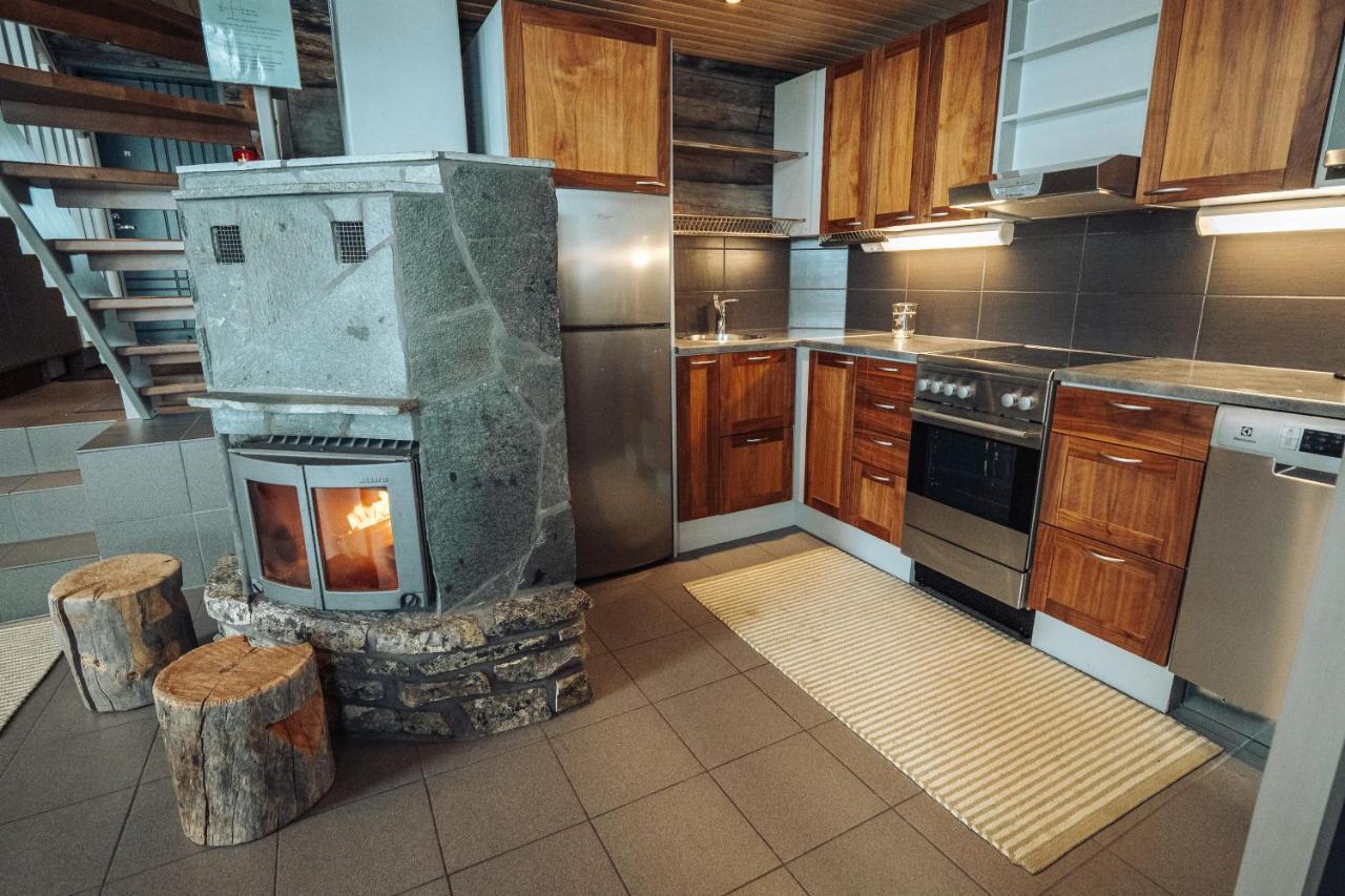 Sielikkoe Aurora Log Apartments 萨利色尔卡 外观 照片
