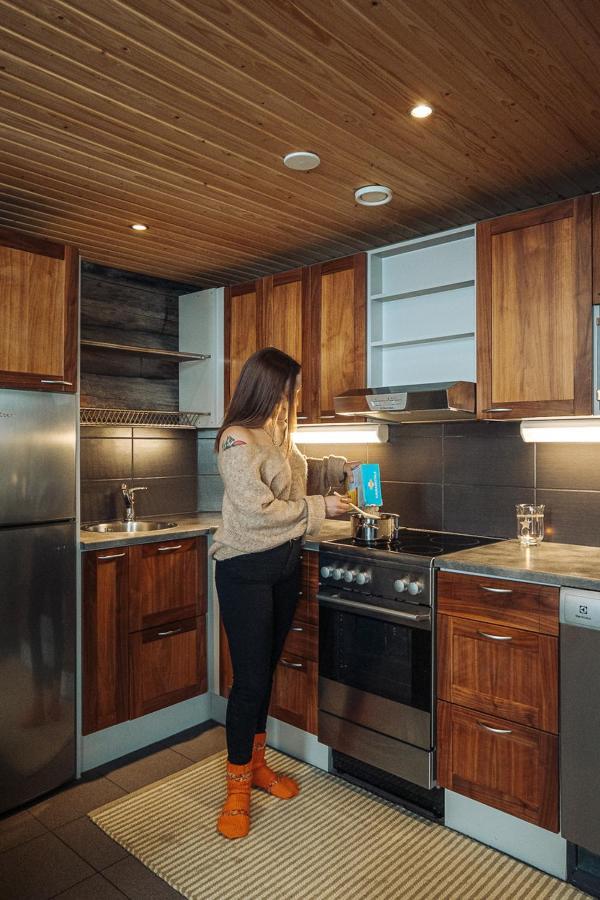 Sielikkoe Aurora Log Apartments 萨利色尔卡 外观 照片