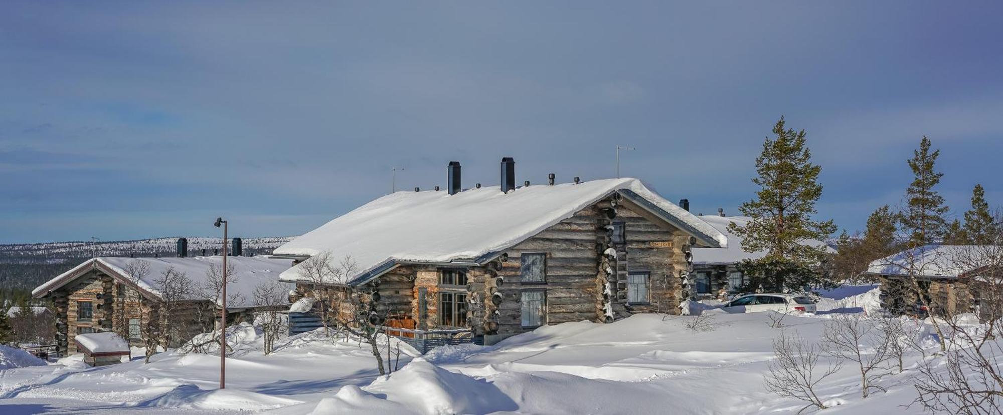 Sielikkoe Aurora Log Apartments 萨利色尔卡 外观 照片