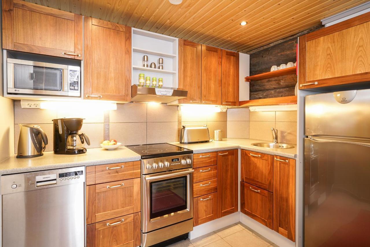 Sielikkoe Aurora Log Apartments 萨利色尔卡 外观 照片