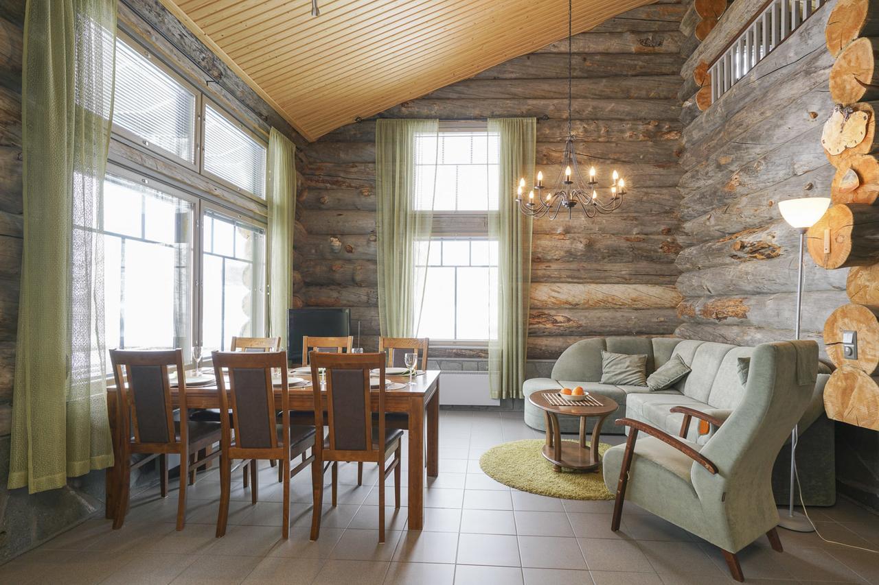 Sielikkoe Aurora Log Apartments 萨利色尔卡 外观 照片