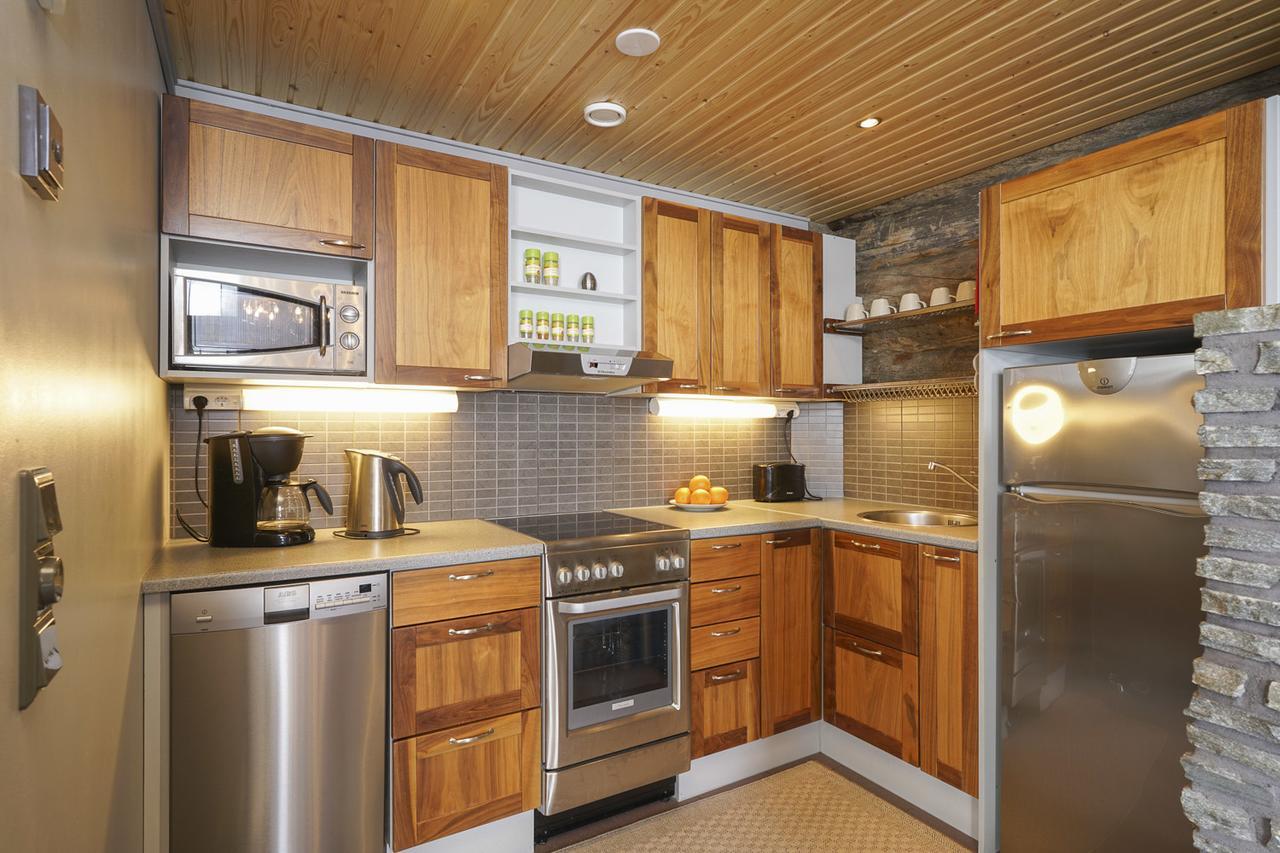 Sielikkoe Aurora Log Apartments 萨利色尔卡 外观 照片