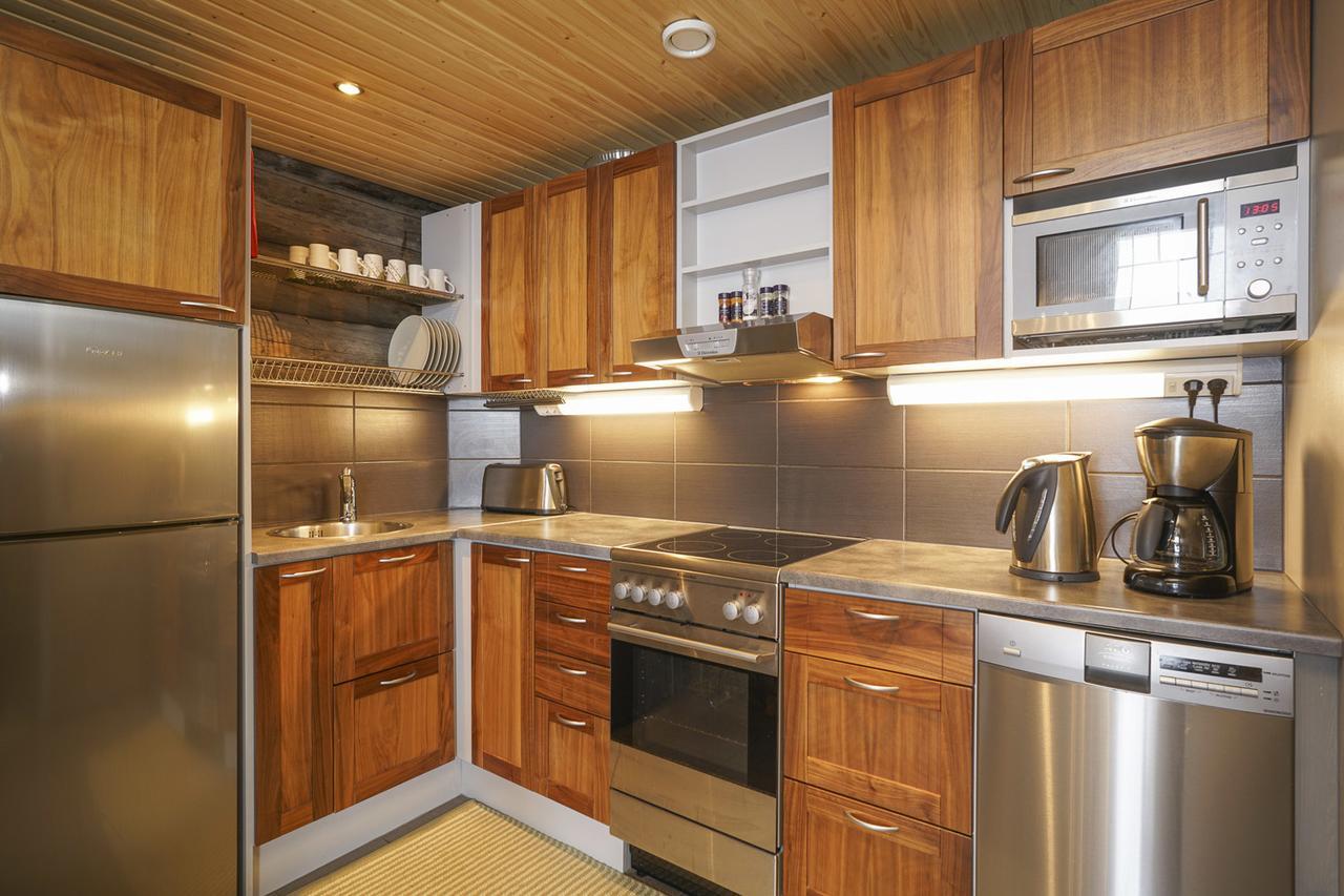 Sielikkoe Aurora Log Apartments 萨利色尔卡 外观 照片
