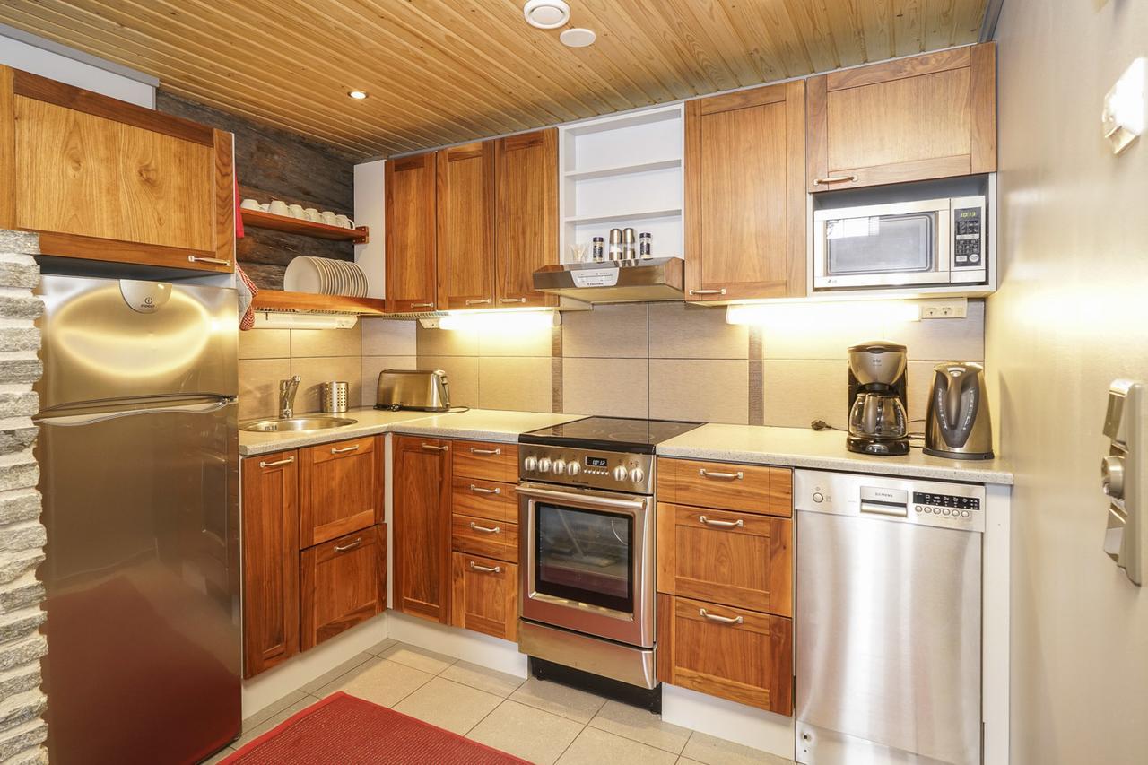 Sielikkoe Aurora Log Apartments 萨利色尔卡 外观 照片